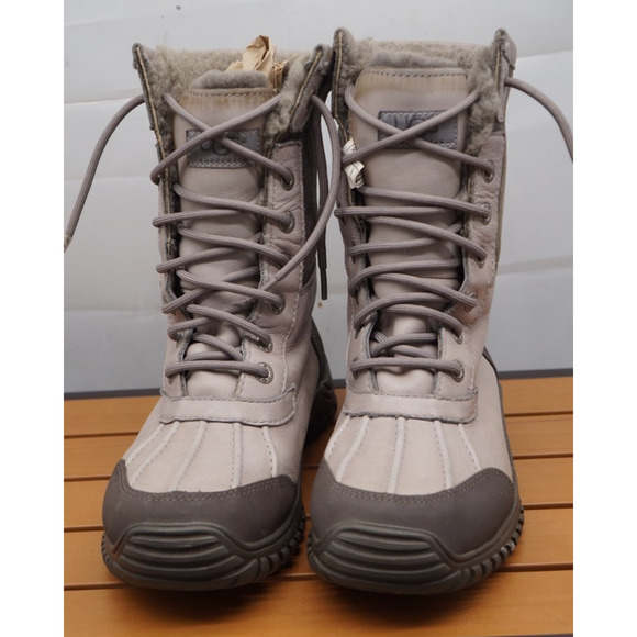 UGG WOMEN'S PEWTER ADIRONDACK II WINTER BOOTS - SIZE 7 - Picture 2 of 9